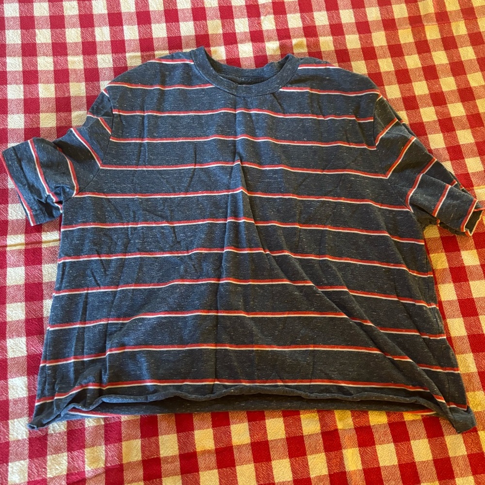 Mossimo Supply Co cropped striped t-shirt (3 FOR 25 BUNDLE)